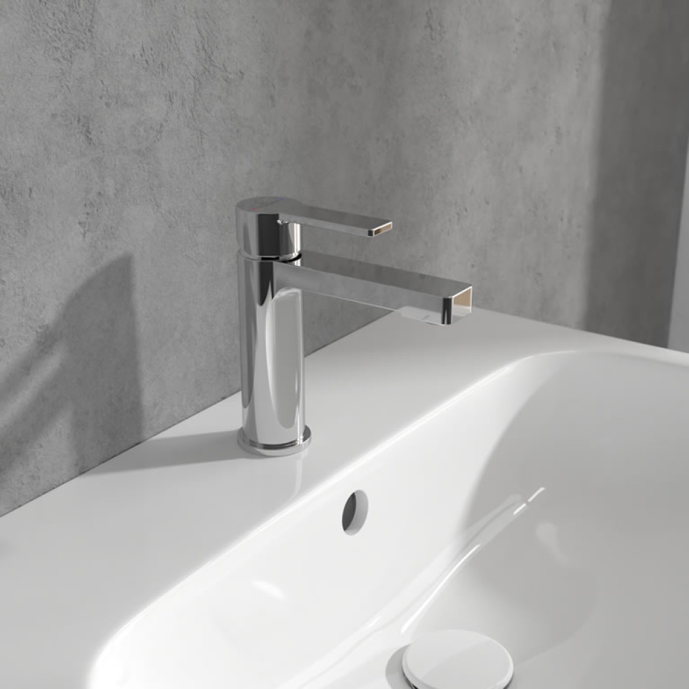 V&B Architectura Basin Mixer Tap & PopUp Waste Sanctuary Bathrooms